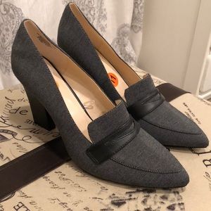 NWOT Gorgeous chunky heels